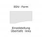 SCHREIBTISCH 180 x 80/100 EDV-Form links all in one FM